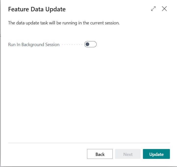 final confirmation feature management