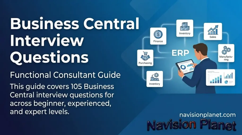 Business Central interview questions guide for functional consultants
