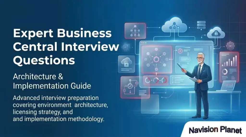 Expert level Business Central interview questions on architecture and implementation