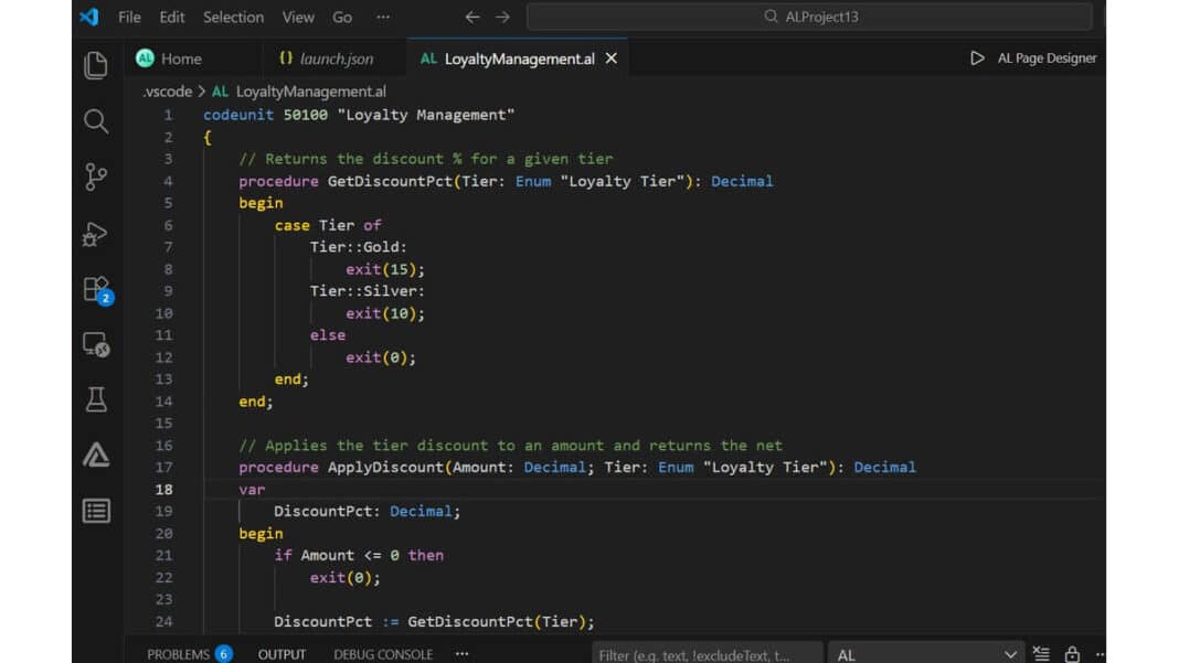 Learn AL Programming Language for Business Central (Beginner Guide) Learn AL programming language for Business Central tutorial