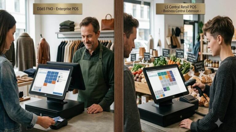 LS Central vs Dynamics 365 Commerce retail POS comparison